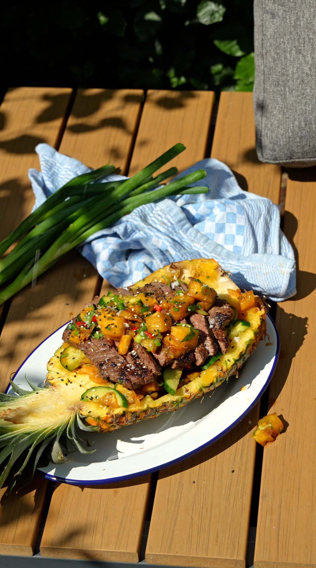 wagyu mit salat