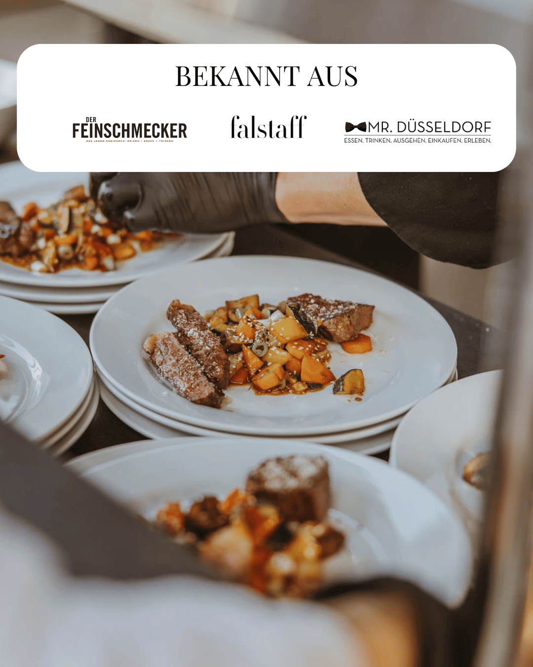 Wagyu Sauerland Auszeichnung – prämiertes Wagyu-Fleisch, erwähnt in Feinschmecker, Falstaff und Mr. Düsseldorf als eines der besten Wagyus Deutschlands