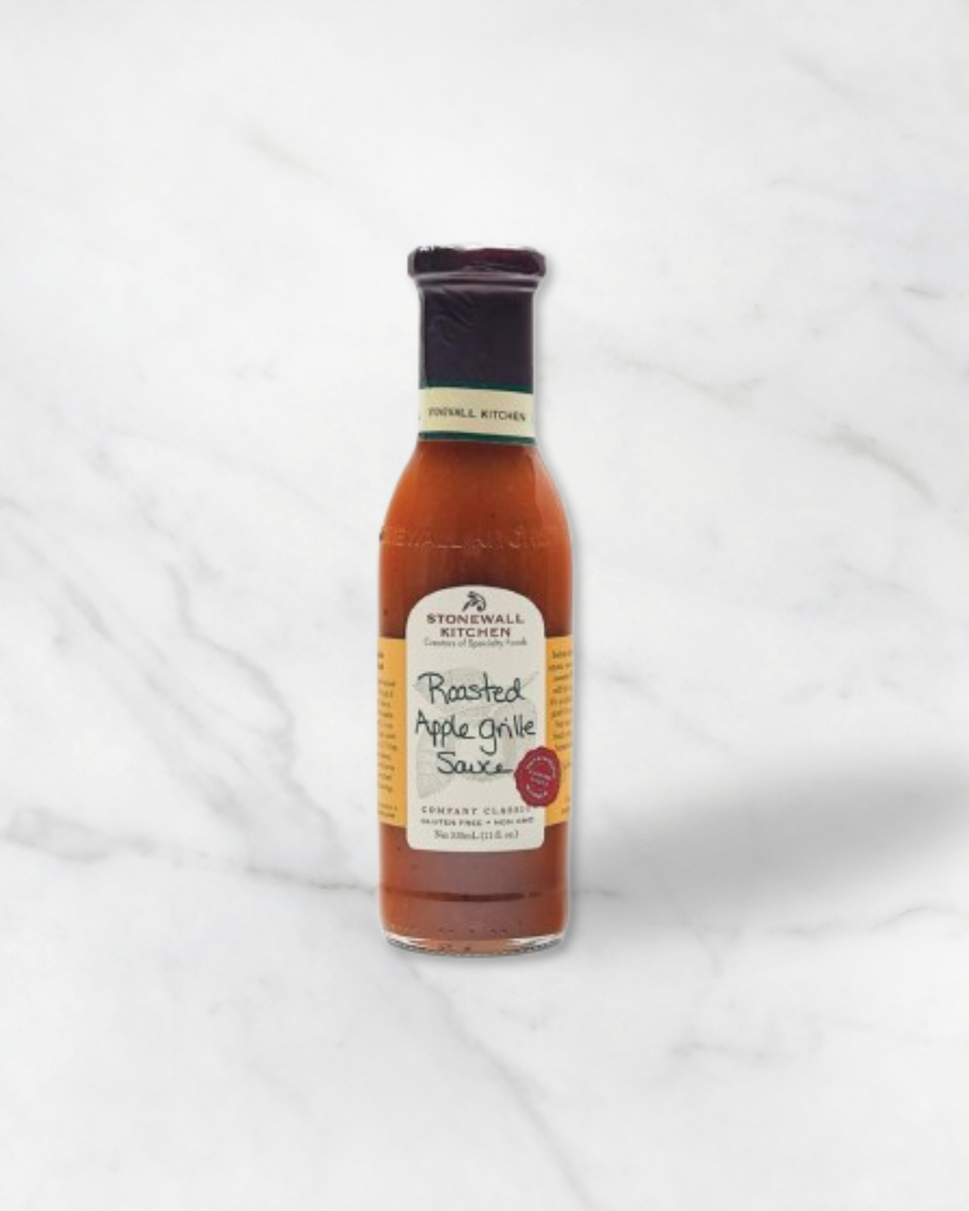 stonewall-kitchen-sauce, Roasted Apple Grill Sauce von Stonewall Kitchen, süße Soße für leckere Burger, Wagyu Burgerset Sauce