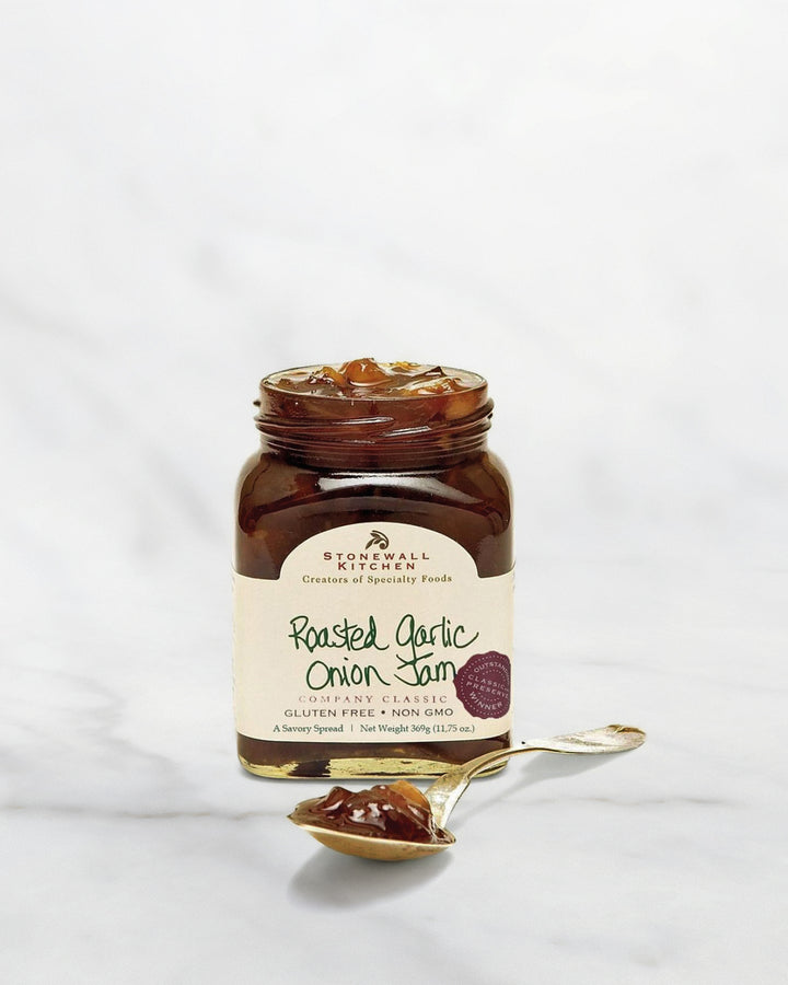 Zwiebel Chutney im Glas, aromatische, karamellisierte Zwiebeln, süße Note, großartig zum Wagyu Burger, Rezept zur Wagyu Burger Zubereitung